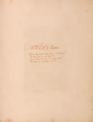 El Libro de Thel, Placa 1, El Lema de Thel . . . .